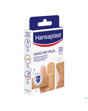 Hansaplast pansements hand mix pack    strips 20
