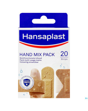 Hansaplast pansements hand mix pack    strips 20