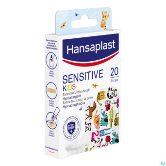 Hansaplast pansements kids sensitive    strips 20