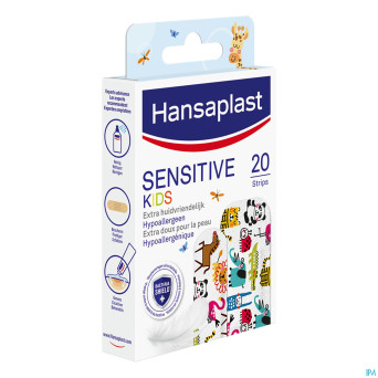 Hansaplast pansements kids sensitive    strips 20