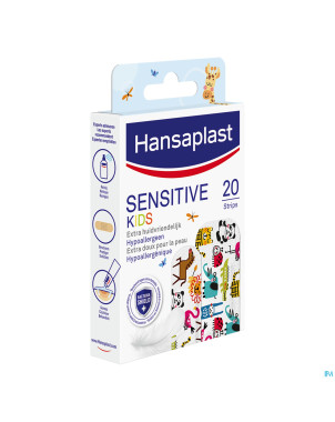 Hansaplast pansements kids sensitive    strips 20