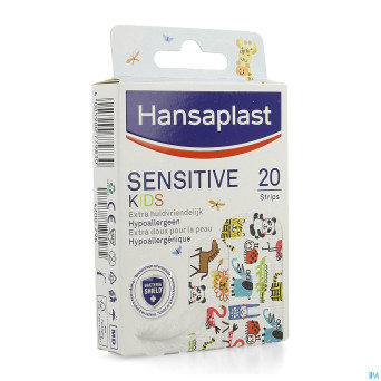 Hansaplast pansements kids sensitive    strips 20