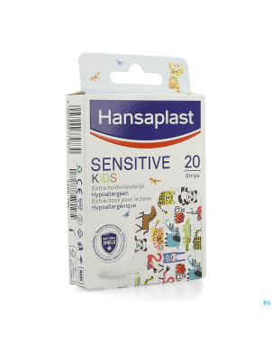 Hansaplast pansements kids sensitive    strips 20