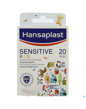 Hansaplast pansements kids sensitive    strips 20