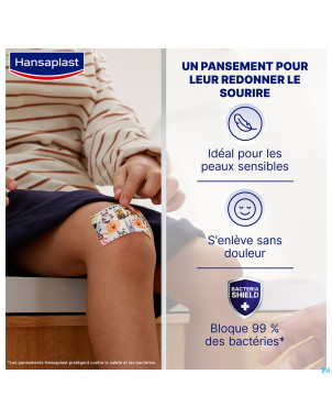 Hansaplast pansements kids sensitive 1mx6cm