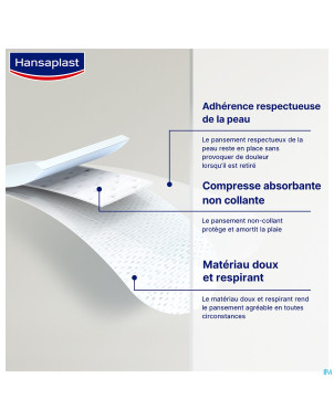 Hansaplast pansements kids sensitive 1mx6cm