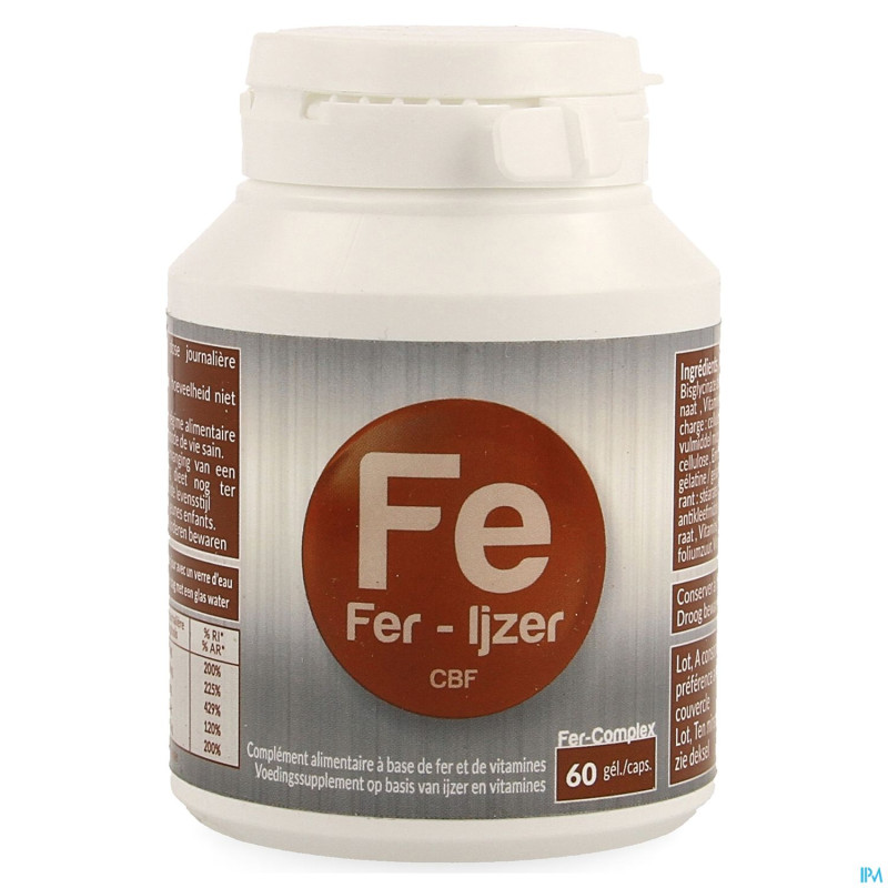 Fer cbf    caps 60