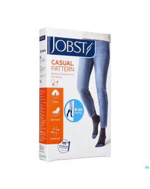Jobst casual pattern 15-20 ad xl blue 1
