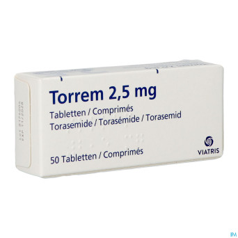 Torrem comp 50x2,5mg