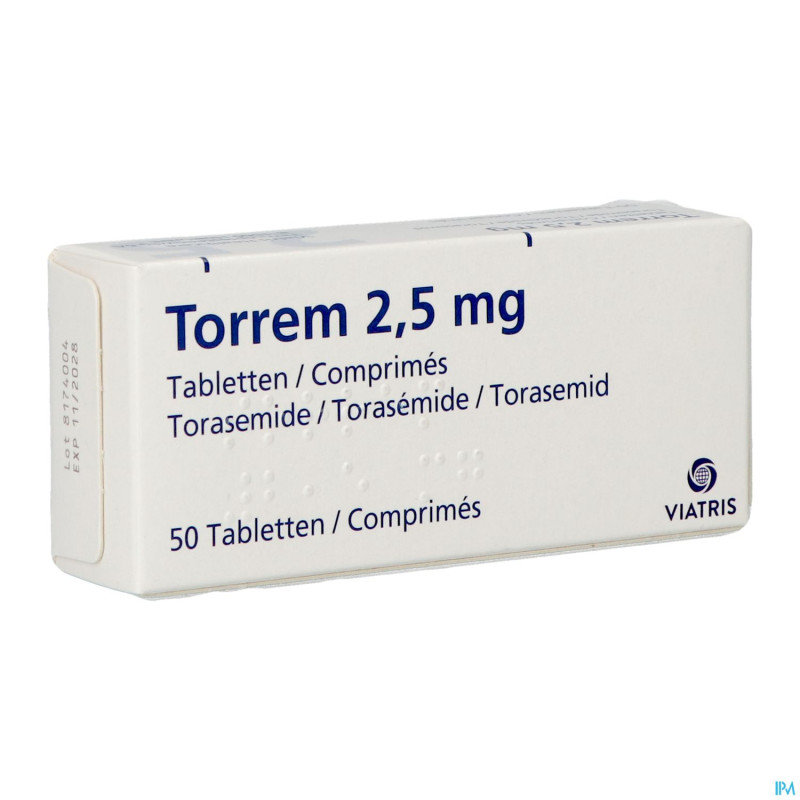 Torrem comp 50x2,5mg