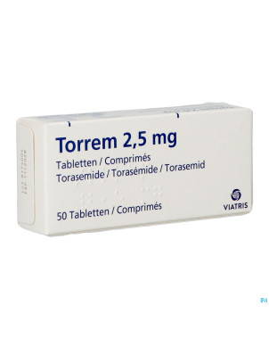 Torrem comp 50x2,5mg