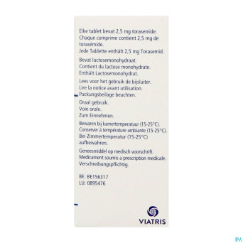 Torrem comp 50x2,5mg