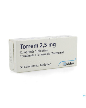 Torrem comp 50x2,5mg