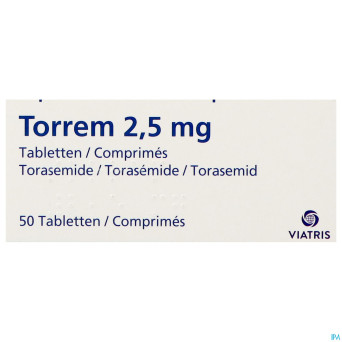 Torrem comp 50x2,5mg