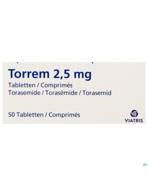 Torrem comp 50x2,5mg