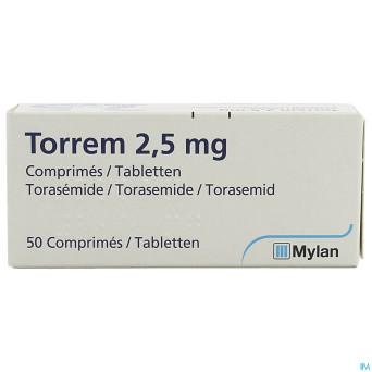 Torrem comp 50x2,5mg