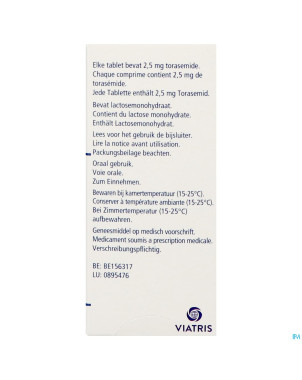 Torrem comp 50x2,5mg