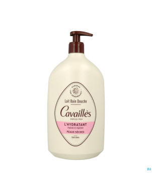 Roge cavailles lait bain-douche peaux seches 2x1l