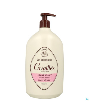 Roge cavailles lait bain-douche peaux seches 2x1l