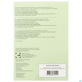 Cimzia 200mg orifarm sol inj ser preremp.  2 x 1ml