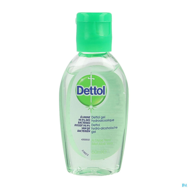 Dettol gel hydroalcoolique aloe vera    50ml