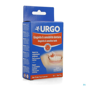 Urgo gingivite&sensibilite dentaire gel  tube 15ml