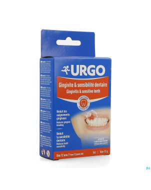 Urgo gingivite&sensibilite dentaire gel  tube 15ml