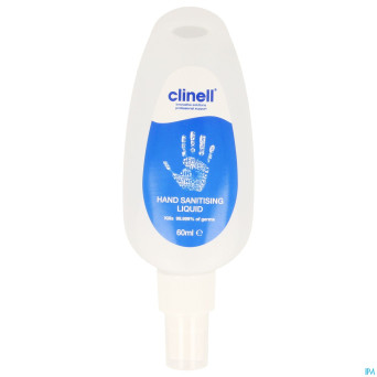 Clinell sanitising liquid   fl 60ml