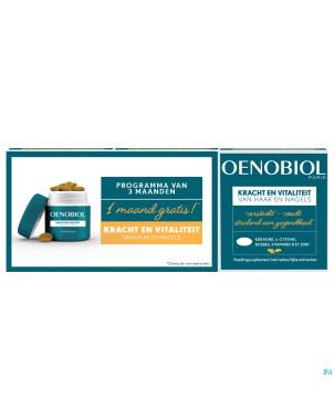 Oenobiol force & vitalite caps 3x60