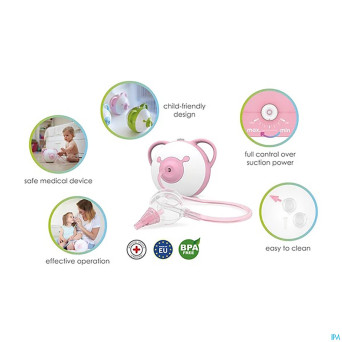 Nosiboo pro pink aspiration nasal