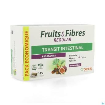 Ortis fruits & fibres regular ecopack cube 45