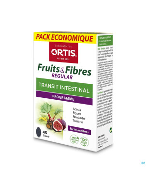 Ortis fruits & fibres regular ecopack comp 45