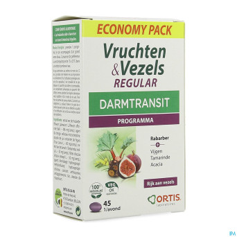 Ortis fruits & fibres regular ecopack comp 45