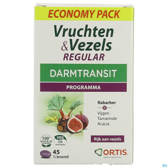 Ortis fruits & fibres regular ecopack comp 45