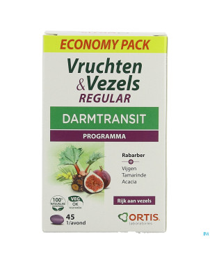 Ortis fruits & fibres regular ecopack comp 45