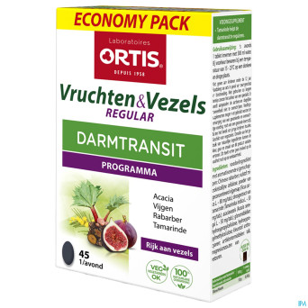 Ortis fruits & fibres regular ecopack comp 45