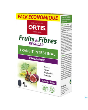 Ortis fruits & fibres regular ecopack comp 45
