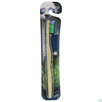 Woobamboo brosse dents biodegrad. adulte soft