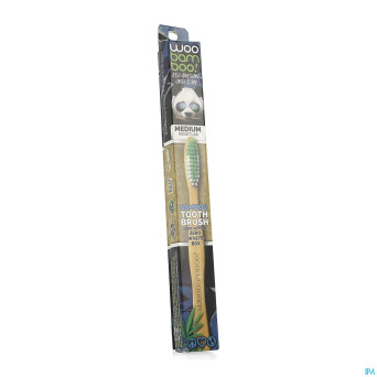 Woobamboo brosse dents biodegrad. adulte medium