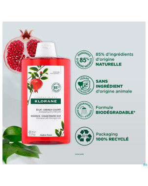 Klorane capil. sh grenade 400ml