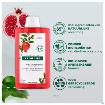 Klorane capil. sh grenade 400ml