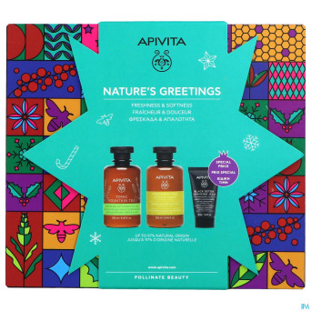 Apivita nature greetings fl 2x250ml + tube 50ml