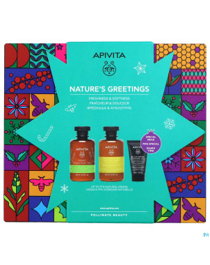 Apivita nature greetings fl 2x250ml + tube 50ml