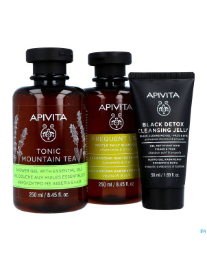 Apivita nature greetings fl 2x250ml + tube 50ml