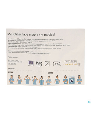 Masques reutilisable microfibre   1