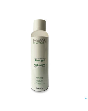 Gel main base alcool 200ml    hew pharma