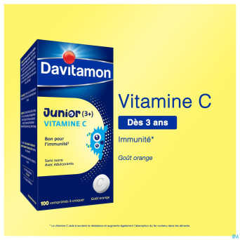 Davitamon junior vitamine c 100