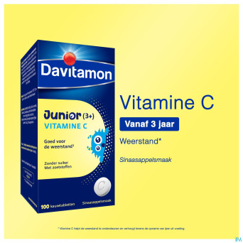 Davitamon junior vitamine c 100