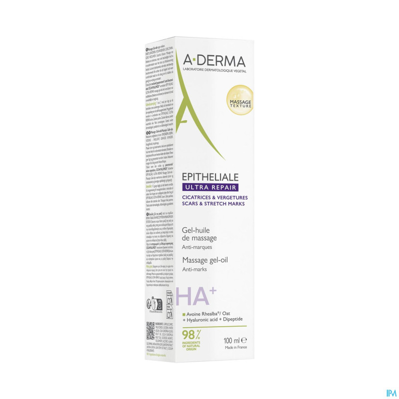 Aderma epitheliale ah gel-huile massage    100ml