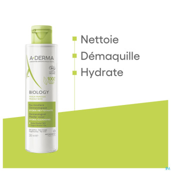 Aderma biology eau micellaire dermatologique 200ml